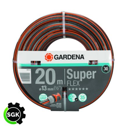 GARDENA Premium SuperFLEX Hose 13 mm (½") x 20 metres