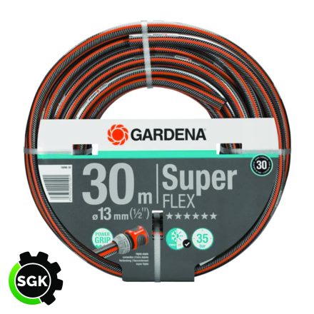GARDENA Premium SuperFLEX Hose 13 mm (½") x 30 metres