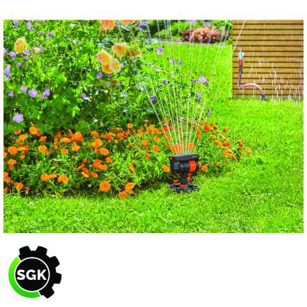 GARDENA  Pipeline Ready-to-Go Set including Pipe and Oscillating Sprinkler